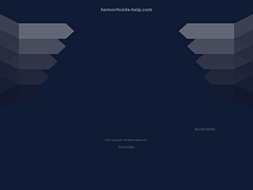 Screenshot of hemorrhoids-help.com