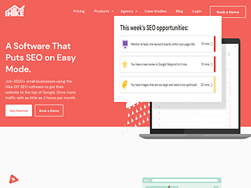 Screenshot of hikeseo.co