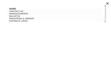 Screenshot of holycrosscatholicchurchtn.org