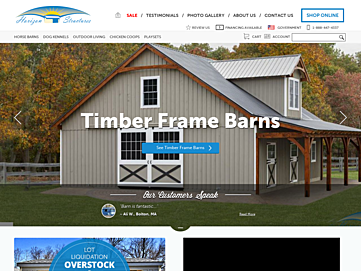 Screenshot of horizonstructures.com