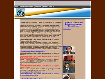 Screenshot of icpan.xtreemhost.com