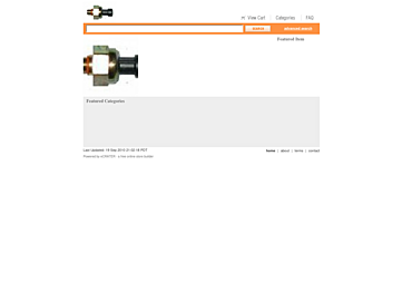 Screenshot of icpsensor.ecrater.com