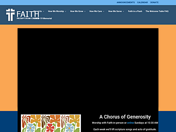 Screenshot of indianapolisfaith.org