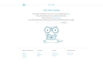 Screenshot of infinum-zp.ucoz.ua