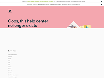 Screenshot of ipassystem.zendesk.com