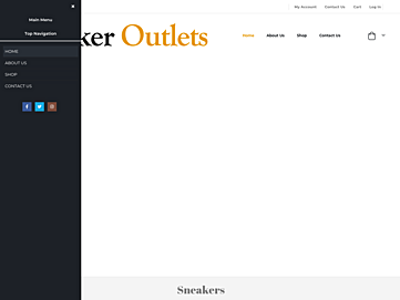 Screenshot of isneakeroutlets.com