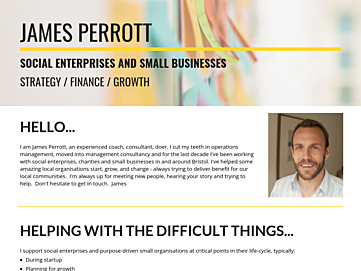 Screenshot of jamesperrott.com