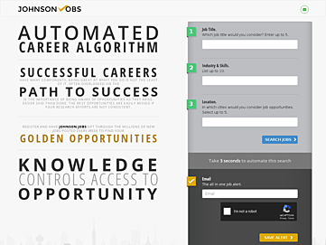 Screenshot of johnsoncareers.com