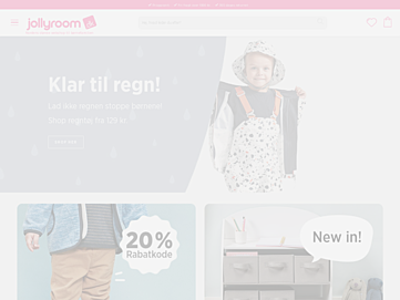 Screenshot of jollyroom.dk