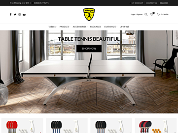 Screenshot of killerspin.com