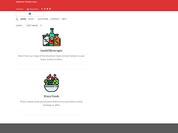 Screenshot of leedelstores.com
