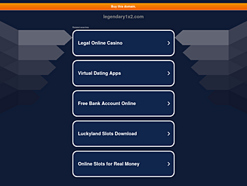 Screenshot of legendary1x2.com