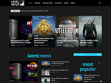 Screenshot of levelmeup.in