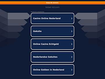 Screenshot of liobet-1x2.com