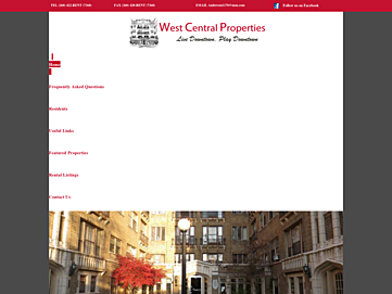 Screenshot of liveinwestcentral.com