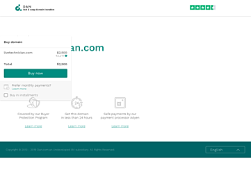 Screenshot of livetechnician.com