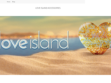 Screenshot of loveislandaccessories.com