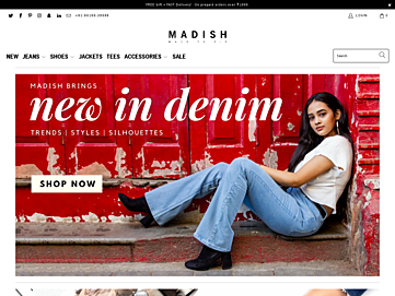 Screenshot of madish.in