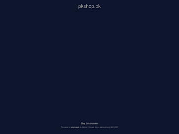 Screenshot of mail.pkshop.pk
