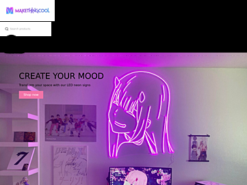 Screenshot of makethingcool.com