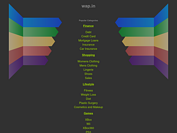 Screenshot of mienphi.wap.in