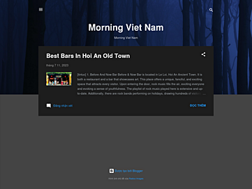 Screenshot of morningvietnam.com
