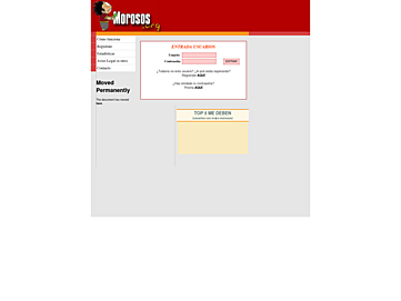 Screenshot of morosos.org