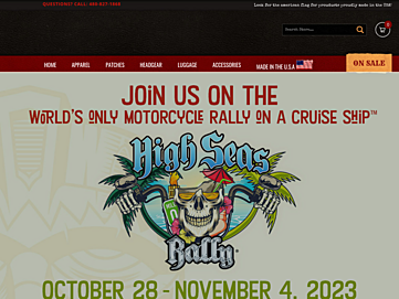 Screenshot of motorleathers.com