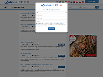 Screenshot of my.jobinaclick.net