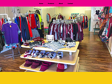 Screenshot of nawnawscreations.com
