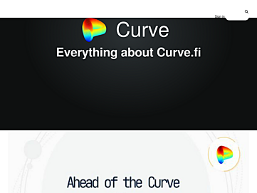 Screenshot of news.curve.fi