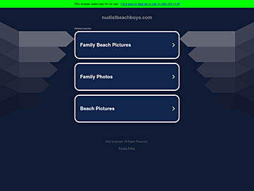 Screenshot of nudistbeachboys.com