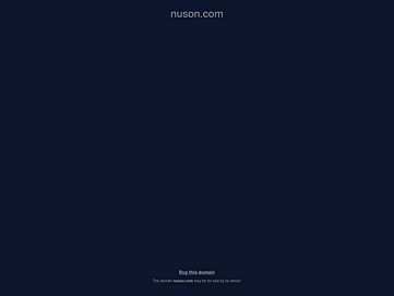 Screenshot of nuson.com