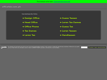Screenshot of officefab.com.ph