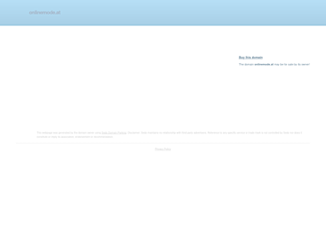 Screenshot of onlinemode.at