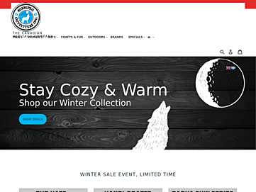 Screenshot of outfitters.ca