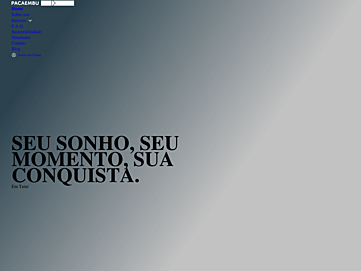 Screenshot of pacaembu.com