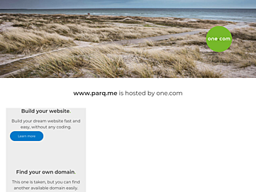 Screenshot of parq.me