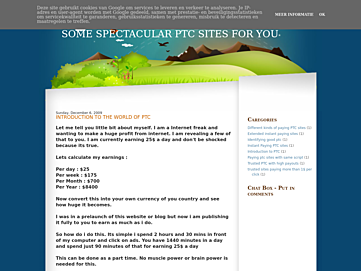 Screenshot of payingptcsitesforu.blogspot.com.eg