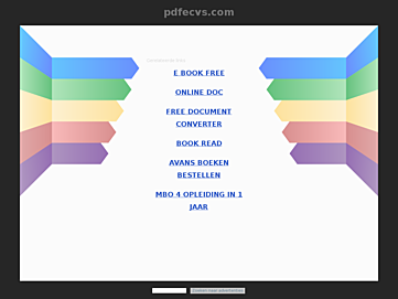 Screenshot of pdfecvs.com