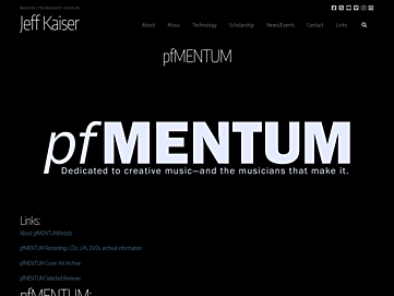 Screenshot of pfmentum.com