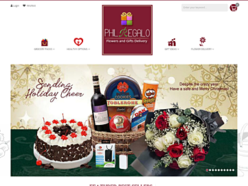 Screenshot of philregalo.com