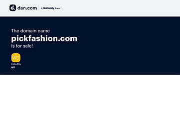 Screenshot of pickfashion.com