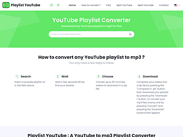 Screenshot of playlist-youtu.be