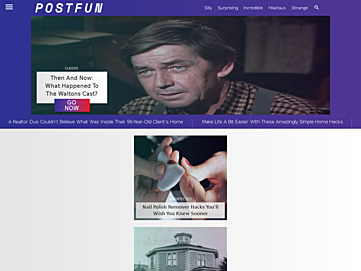 Screenshot of postfun.com