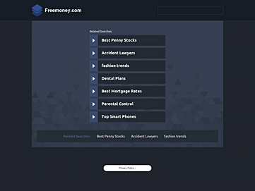 Screenshot of postmaster.freemoney.com