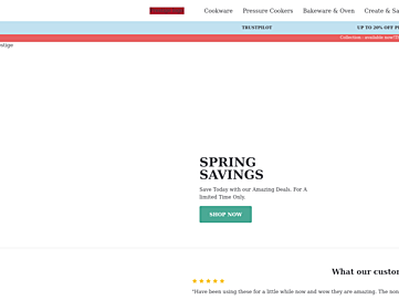 Screenshot of prestige.co.uk