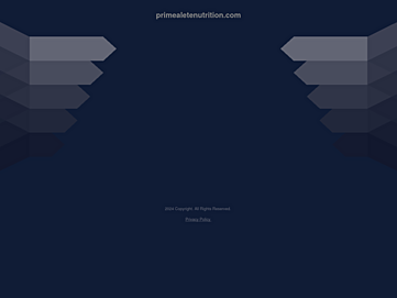 Screenshot of primealetenutrition.com