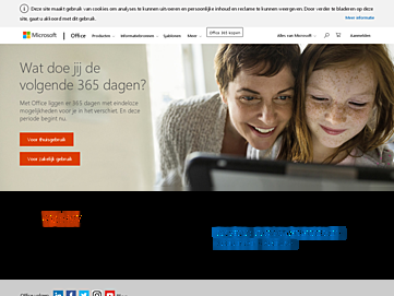 Screenshot of products.office.com