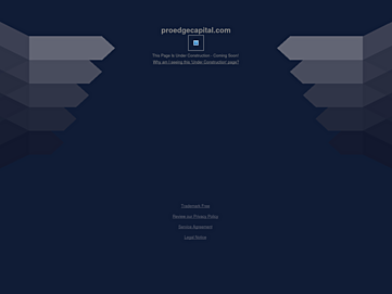 Screenshot of proedgecapital.com